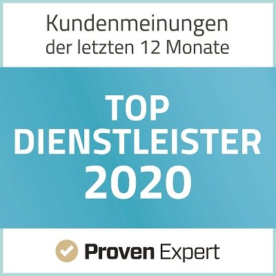 Proven Expert Top Dienstleister 2020